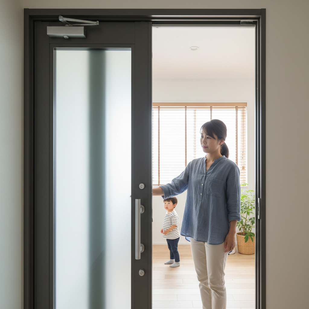 玄関ドアクローザーの仕組みとは？役割と構造を解説に関する画像