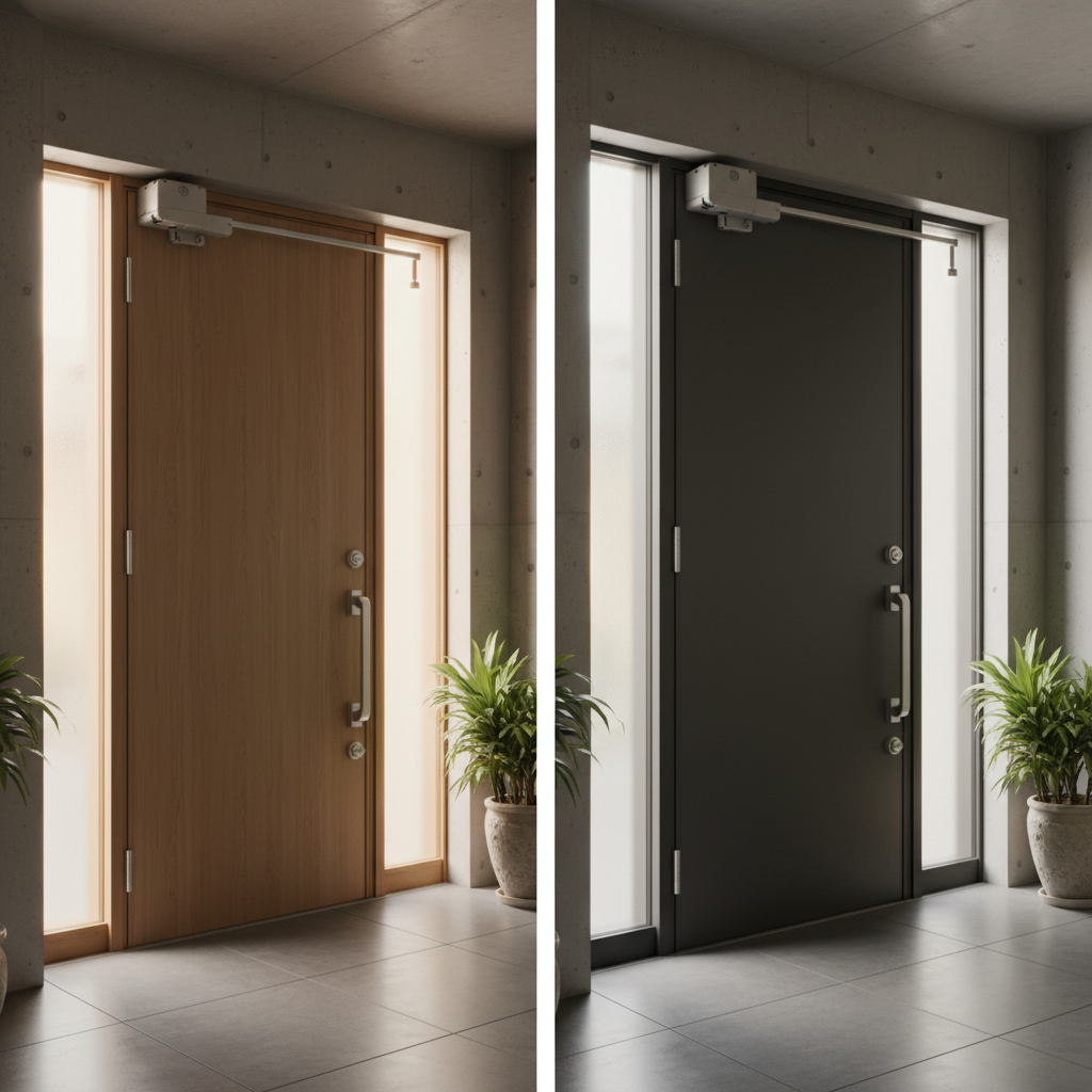 玄関ドアクローザーの主な種類と選び方（リョービなど）に関する画像