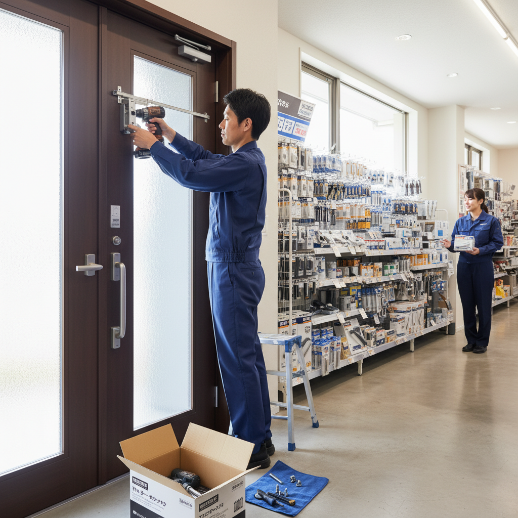 ドアクローザー交換 ホームセンターに関する画像