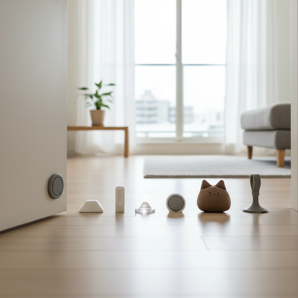 ダイソーなど100均のドアストッパーの特徴に関する画像