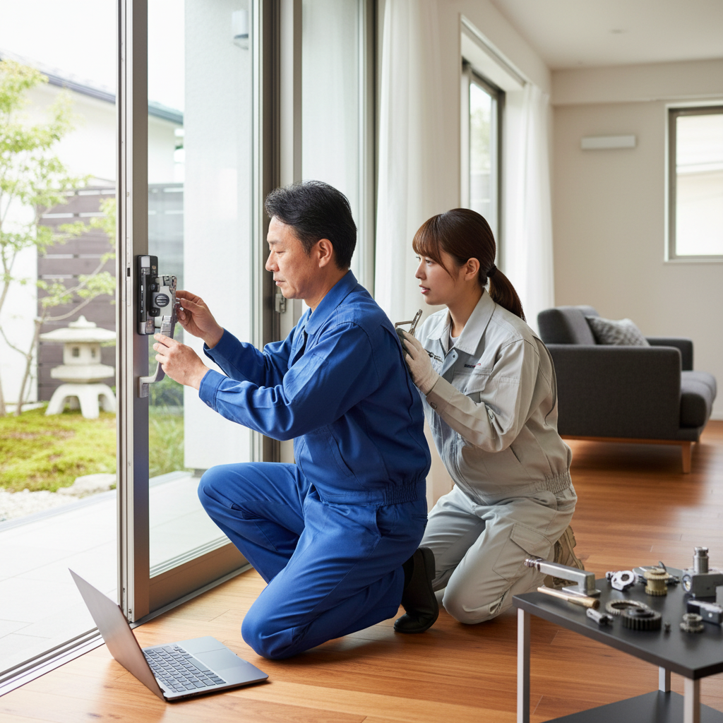 専門業者(鍵屋・サッシ屋)のメリット・デメリットに関する画像