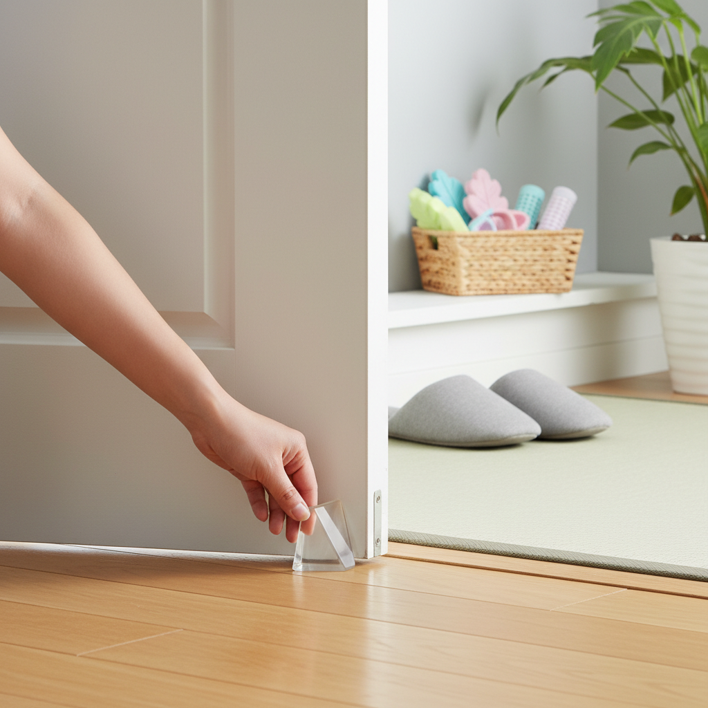 100均のドアストッパーの賢い使い方と注意点に関する画像