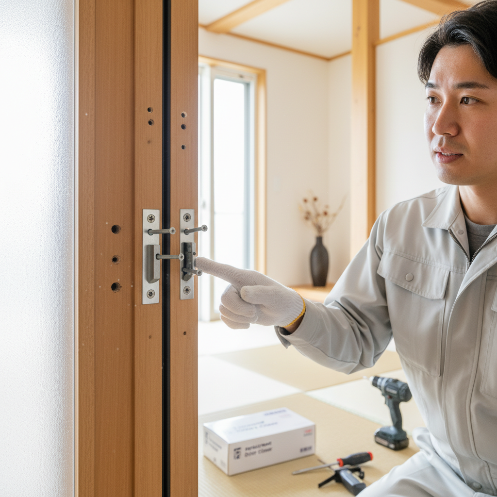 ドアクローザー取り付け失敗!よくある原因と対策に関する画像