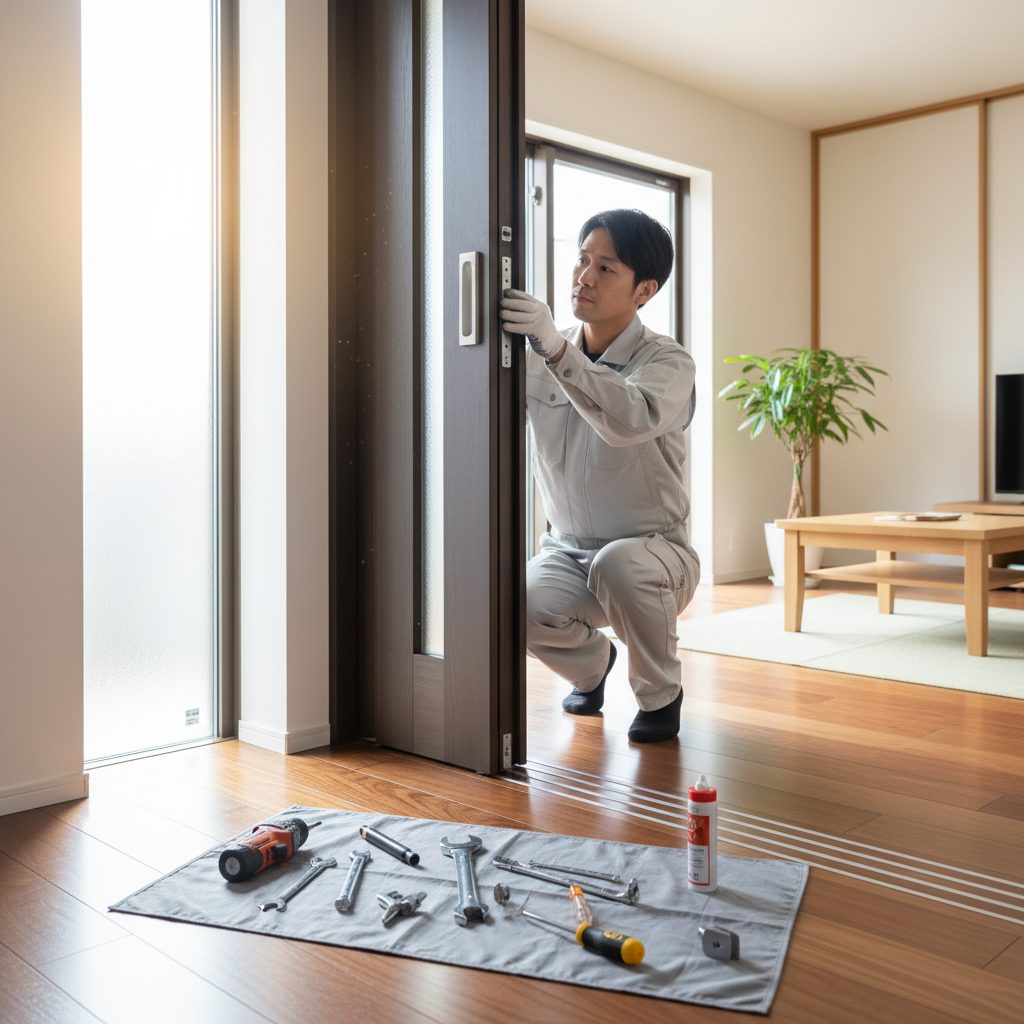 ドア クローザー 修理に関する画像