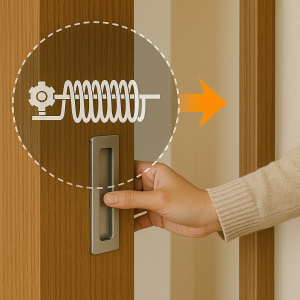 動作の仕組みと開ける時の重さについて