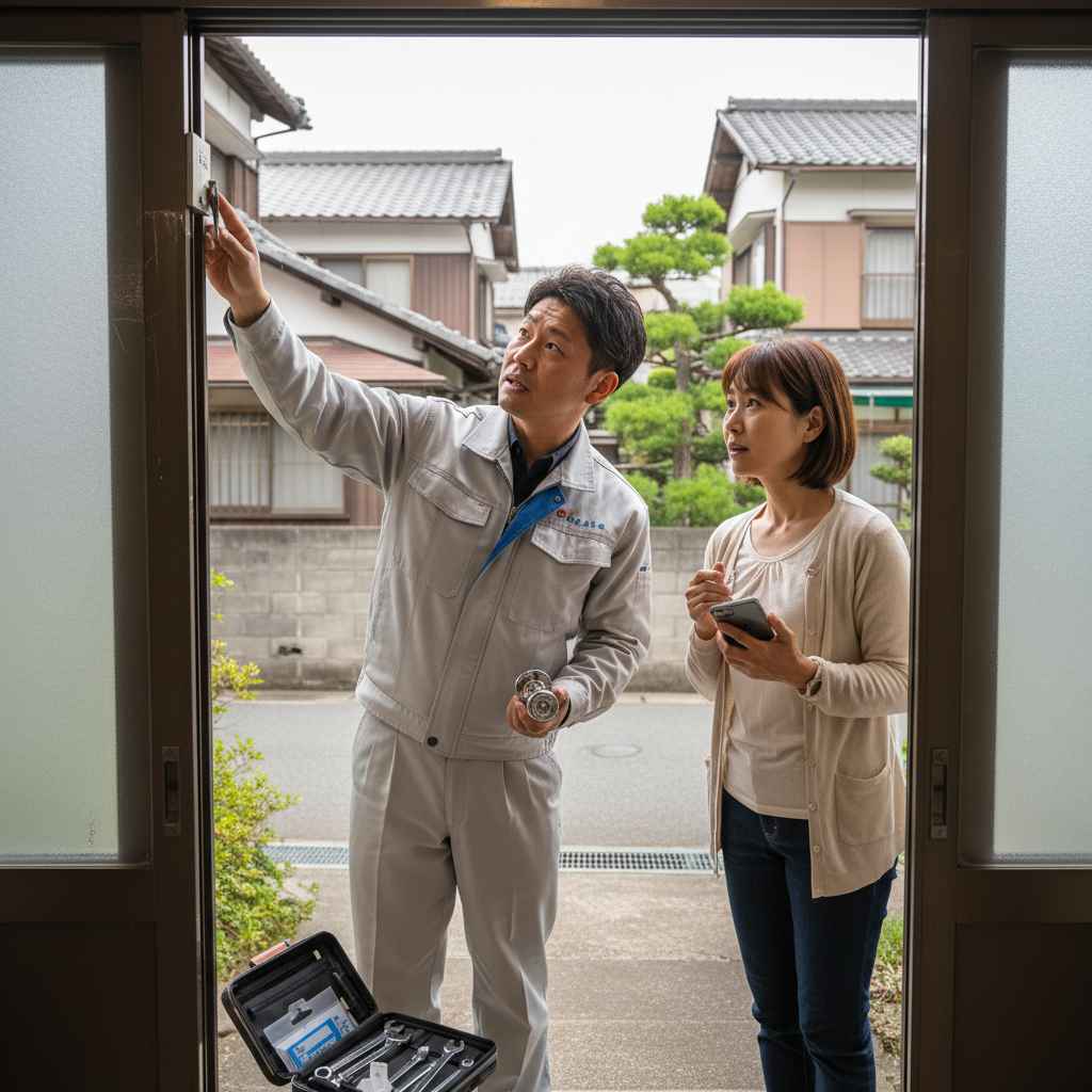 東京都あきる野市舘谷台で多いドア修理｜原因と対策