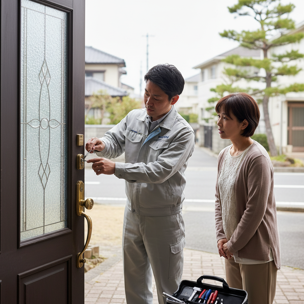 東京都あきる野市小中野 ドア修理｜原因と修理のポイント