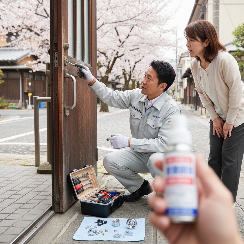 東京都あきる野市菅生 ドア修理：原因と自分でできる応急処置