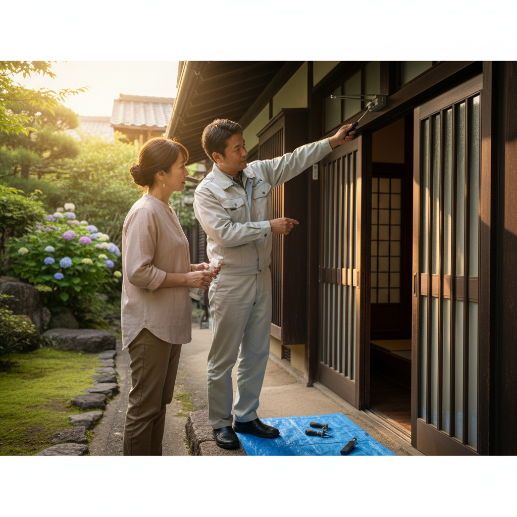 東京都あきる野市草花 ドア修理：原因と自分でできる応急処置