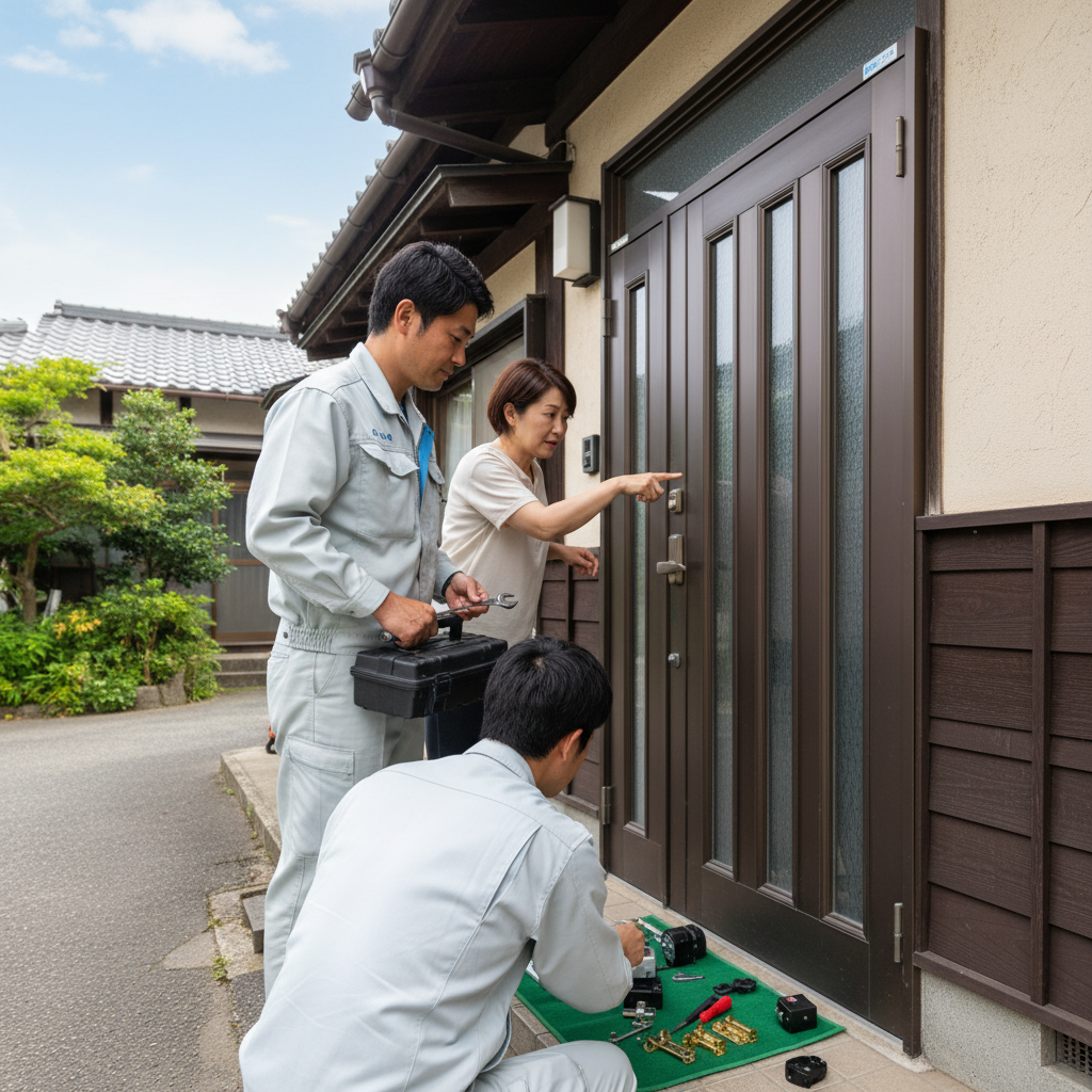 東京都あきる野市渕上 ドア修理:原因とプロの修理技術