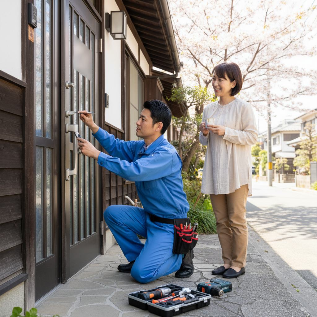 東京都羽村市羽｜ドアクローザー・蝶番・ドアノブ修理で快適な毎日を