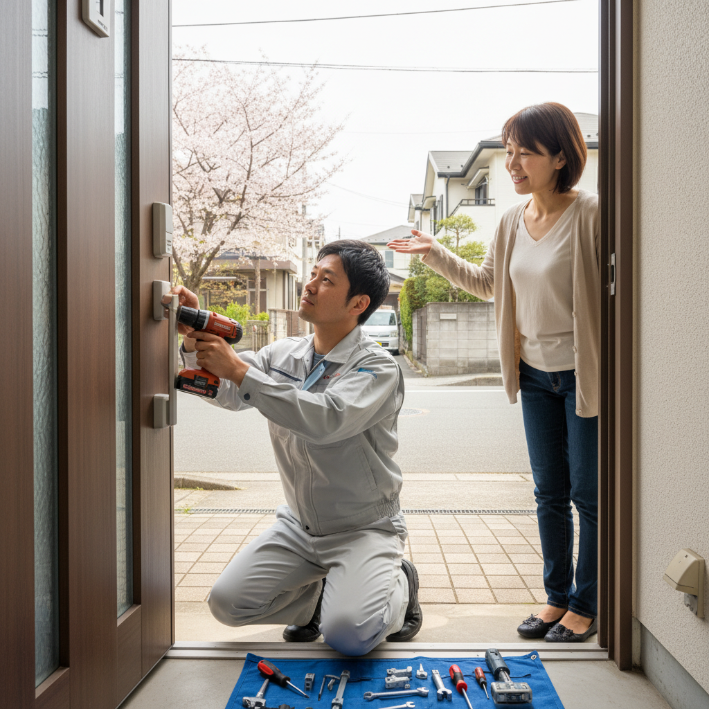 東京都葛飾区四つ木 ドア修理｜迅速対応で安心を