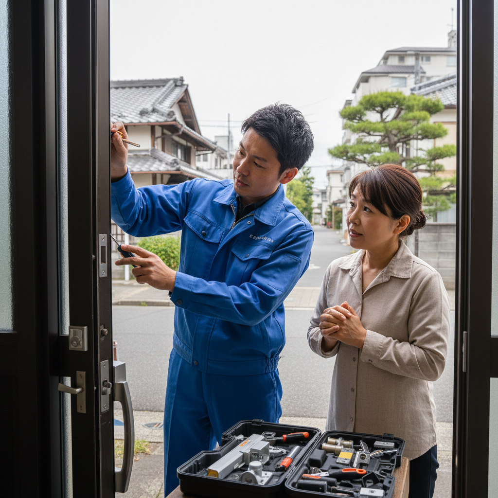 東京都江戸川区江戸川 ドア修理｜原因と修理のポイント