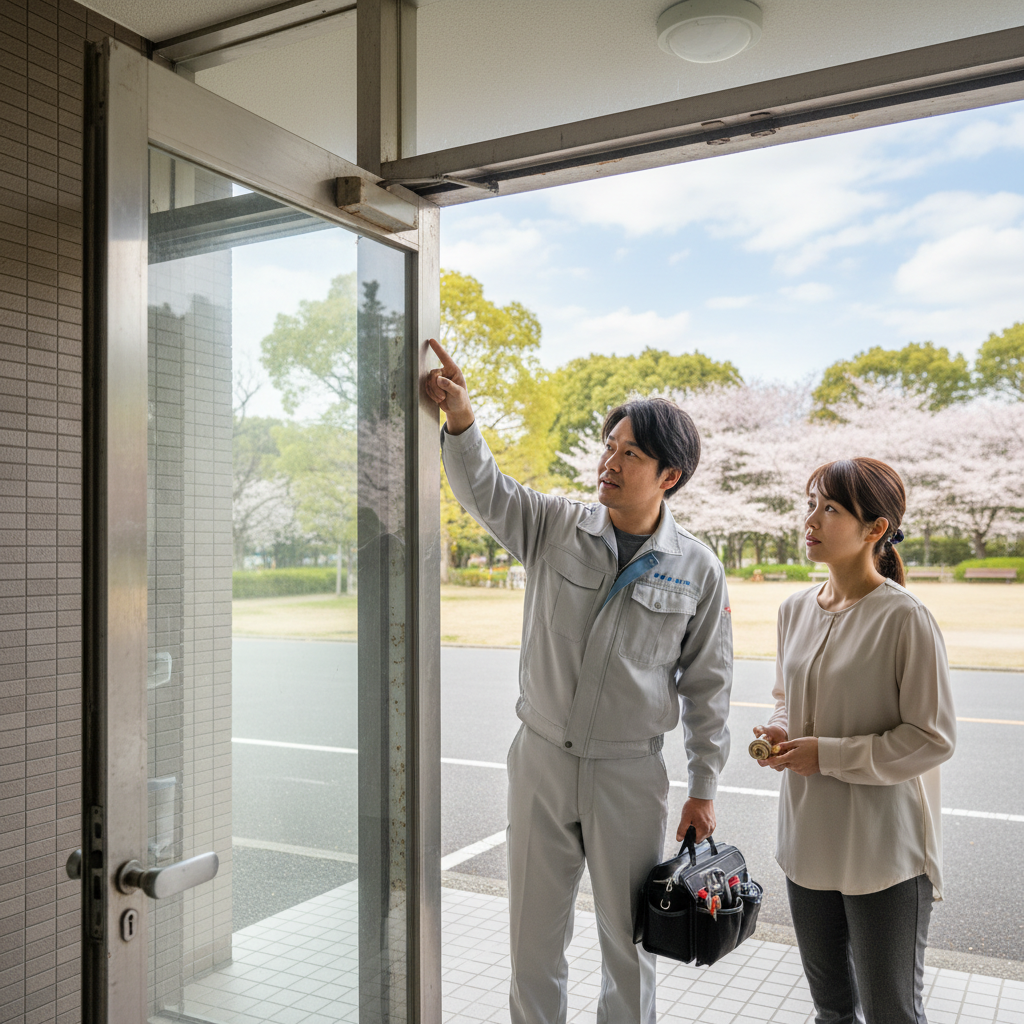 東京都江東区若洲|ドアクローザー・蝶番・ドアノブの修理・交換が必要な理由