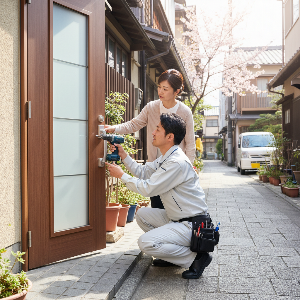 東京都江東区千石 ドア修理｜原因と症状、修理の重要性