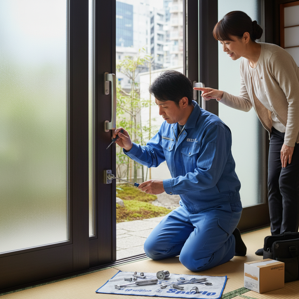 東京都港区西麻布で多いドア修理｜ドアクローザー・蝶番・ドアノブのトラブル