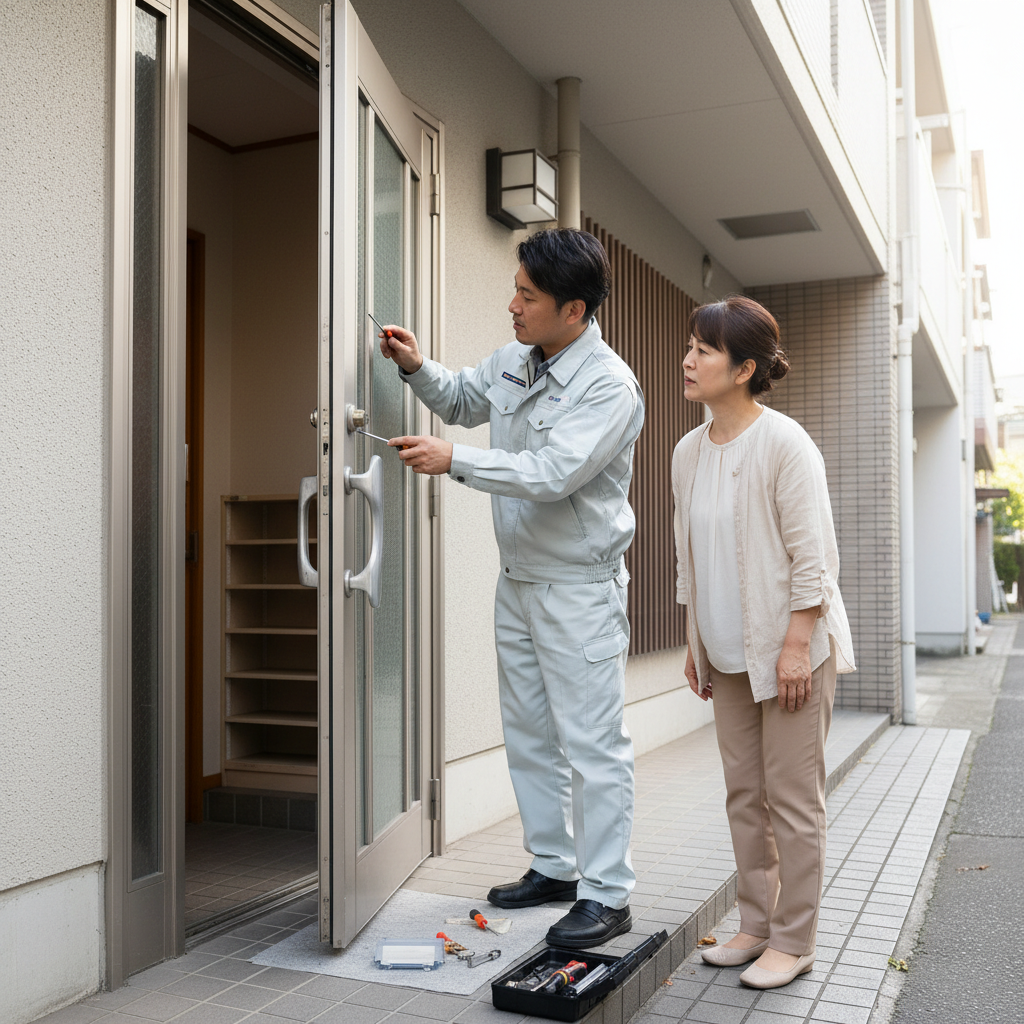東京都荒川区町屋で多いドアのトラブルと修理のポイント