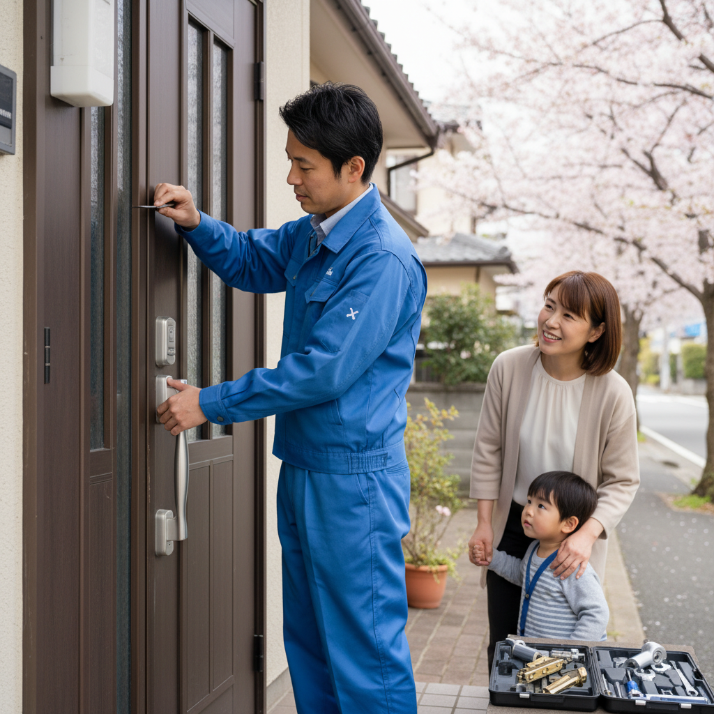 東京都国分寺市高木町 ドア修理：ドアクローザー・蝶番・ドアノブのトラブル解決