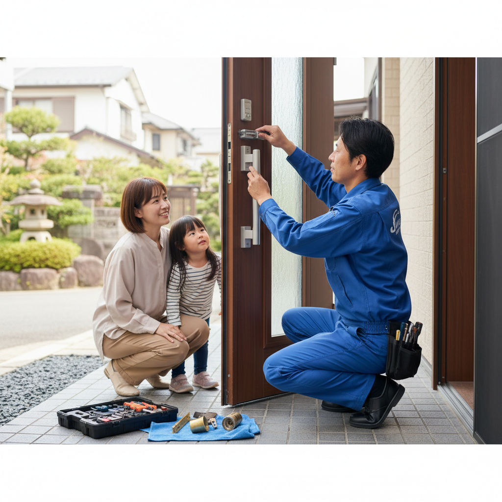 東京都国分寺市新町 ドア修理：ドアクローザー・蝶番・ドアノブのトラブル解決