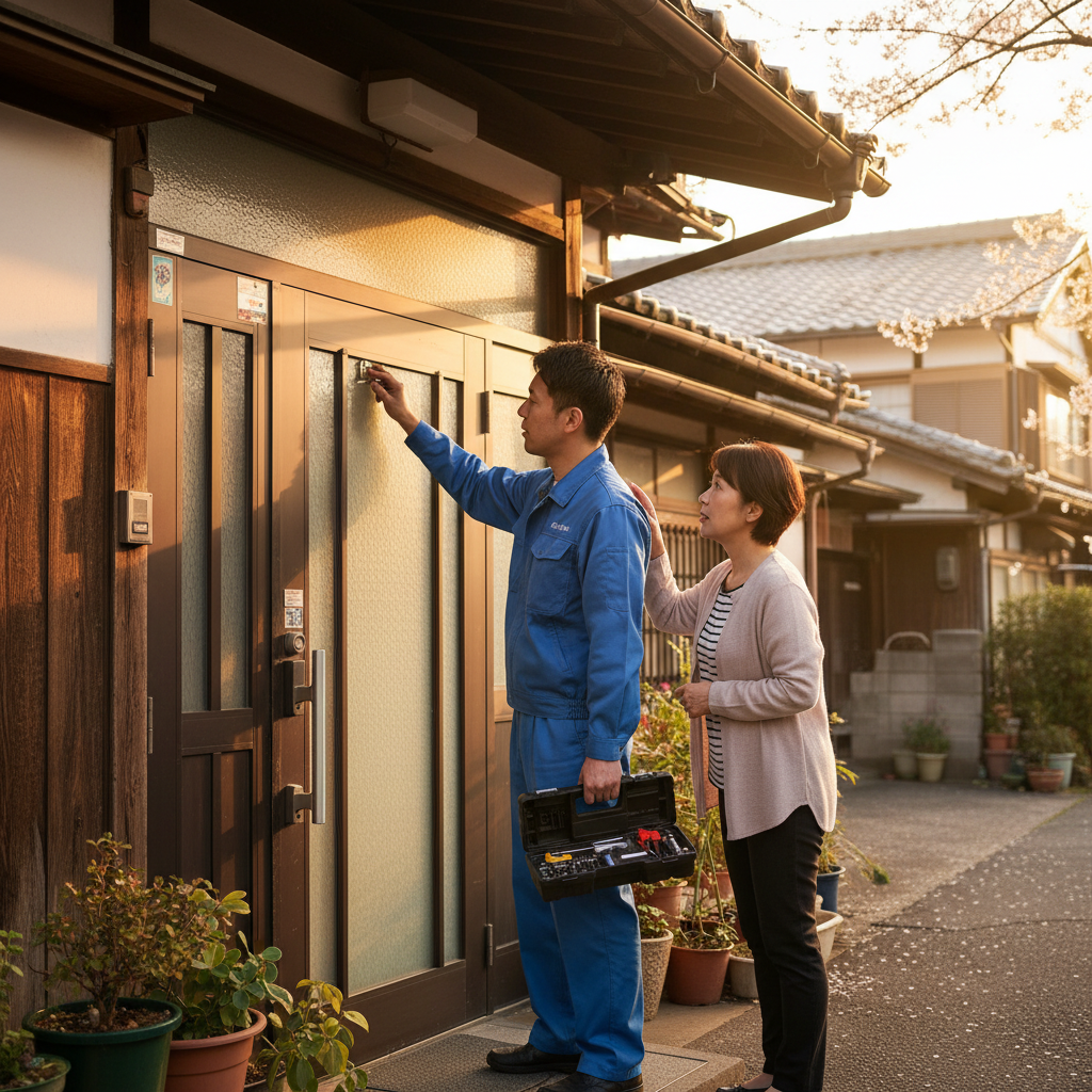 東京都国分寺市内藤で多いドア修理｜原因と自分でできること