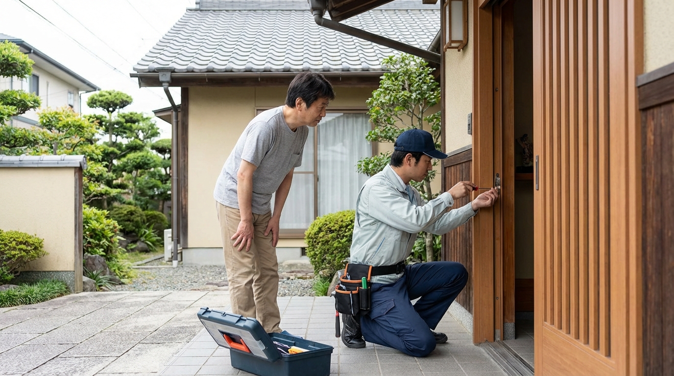 埼玉県松伏町でドア修理！原因と症状に合わせた最適な解決策