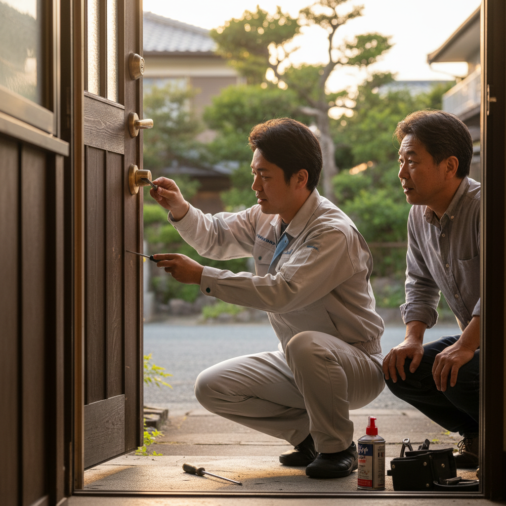 神奈川県横浜市緑区のドア修理｜よくある原因と修理のポイント
