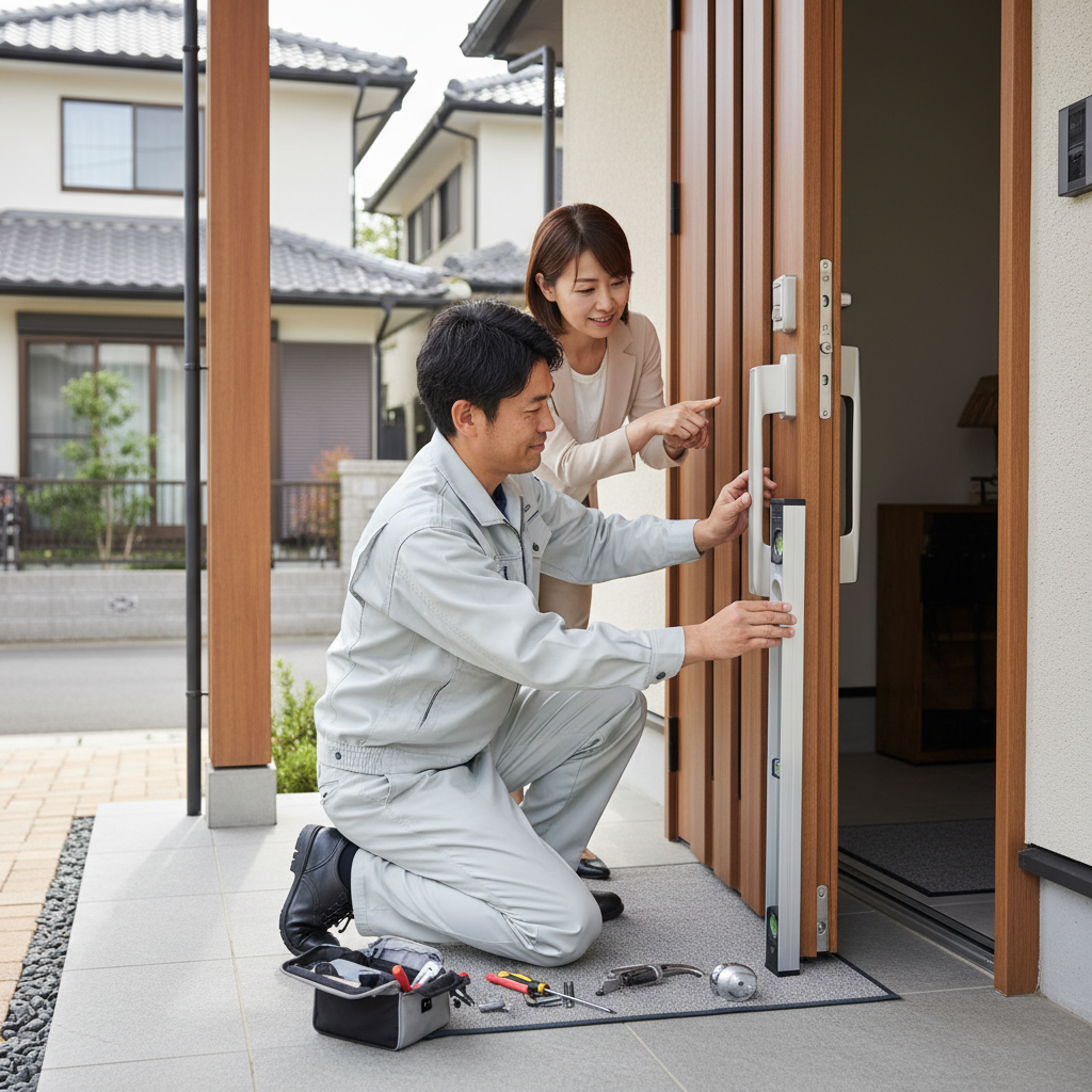 千葉県印西市で多いドア修理：原因と対策を知ろう