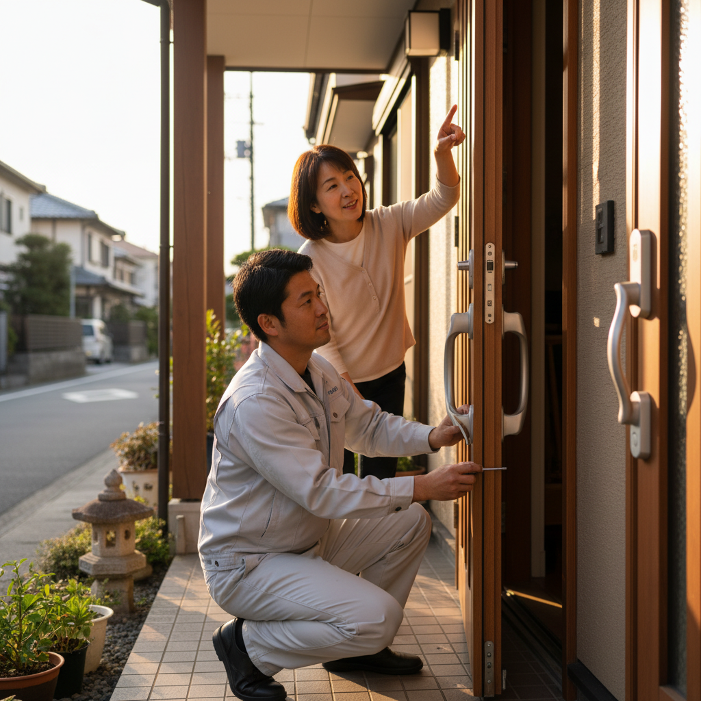 東京都練馬区で多いドアのトラブルと修理のポイント
