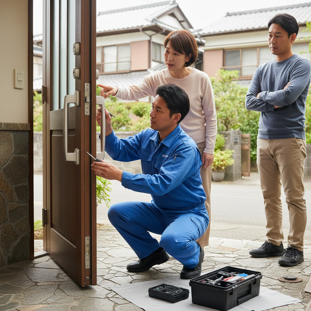 東京都あきる野市乙津でドア修理業者選び・悪徳業者に騙されないための注意点
