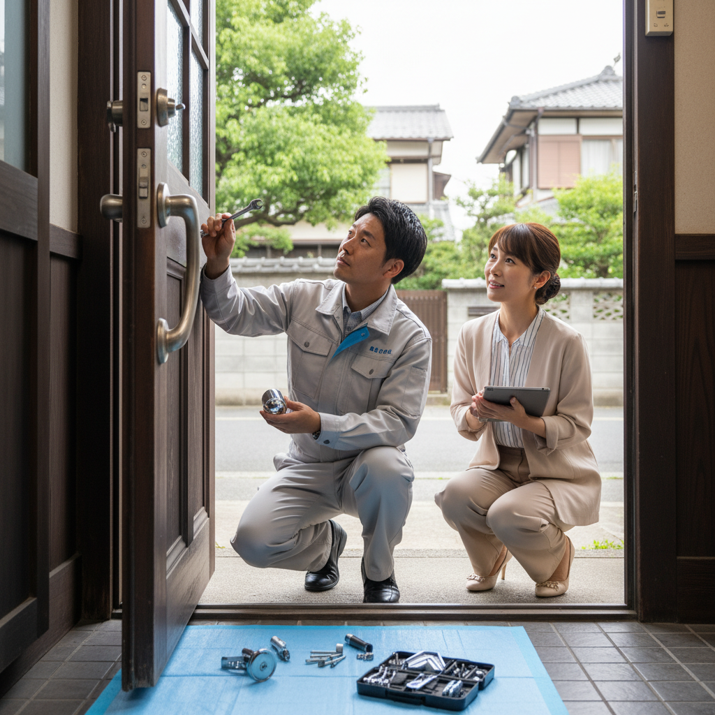 東京都江戸川区東篠崎でドア修理業者選び｜後悔しないためのポイント