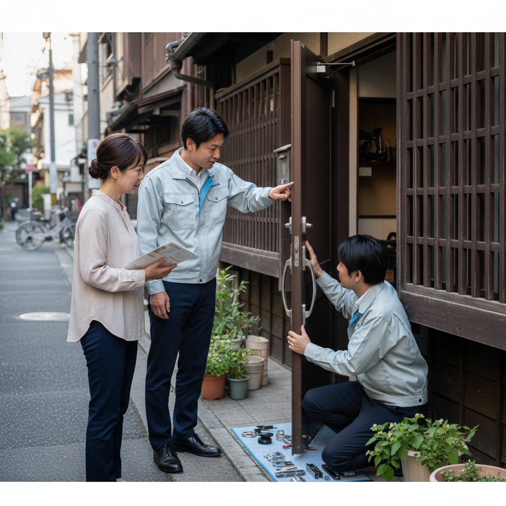 東京都江東区古石場でのドア修理業者選びと失敗回避