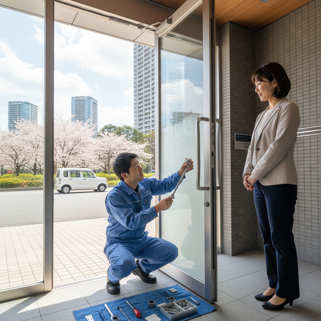 東京都江東区東雲でドア修理業者選びに失敗しないために