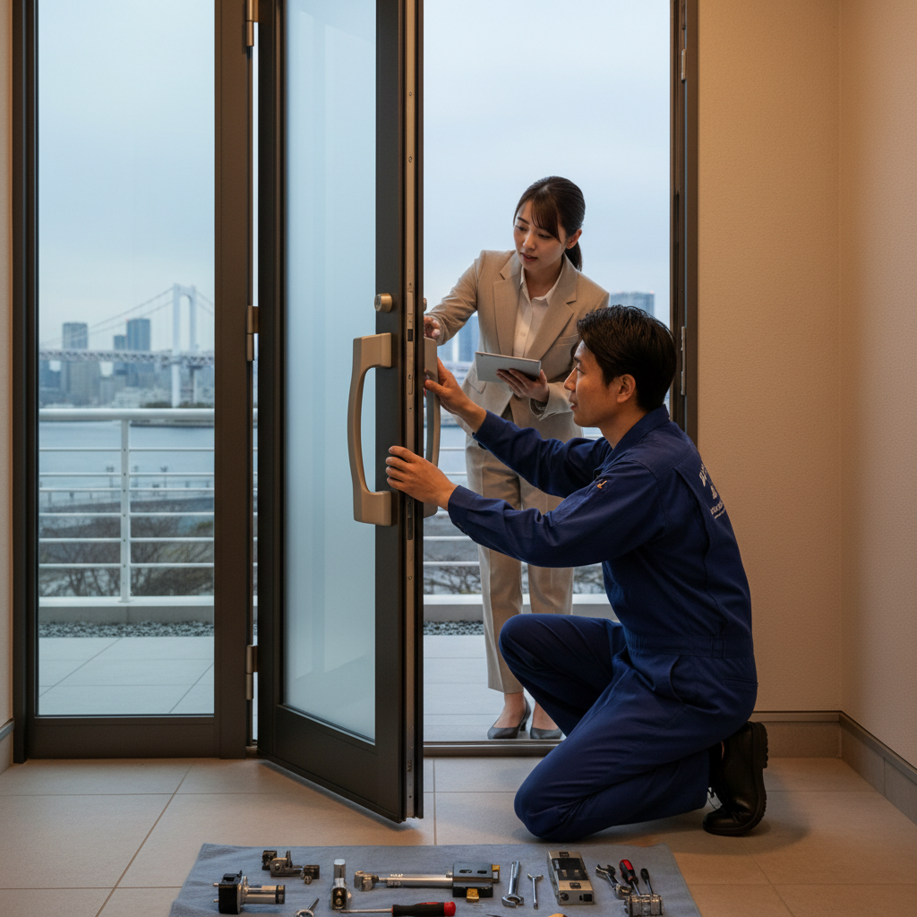 東京都港区海岸でのドア修理業者選びと失敗回避のポイント