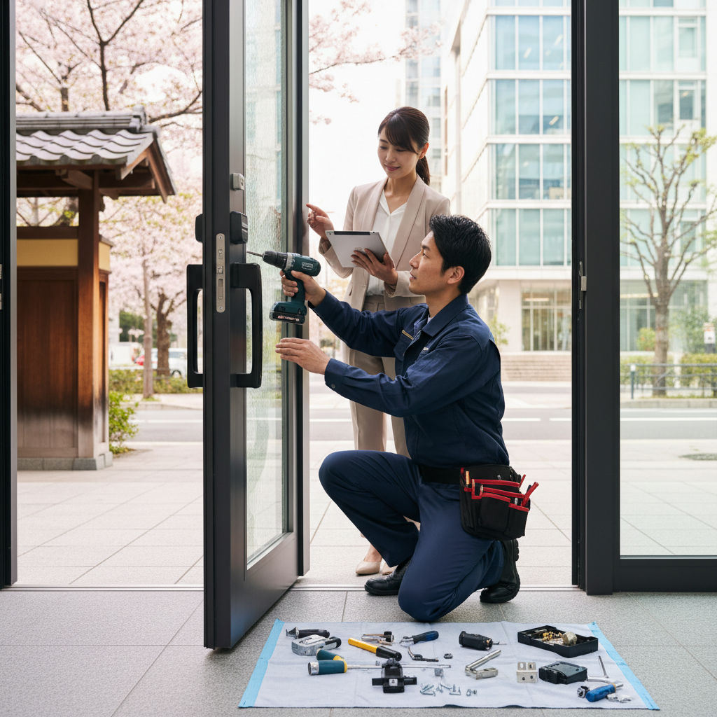 東京都港区虎ノ門でドア修理業者選びで失敗しないために｜確認すべきポイント