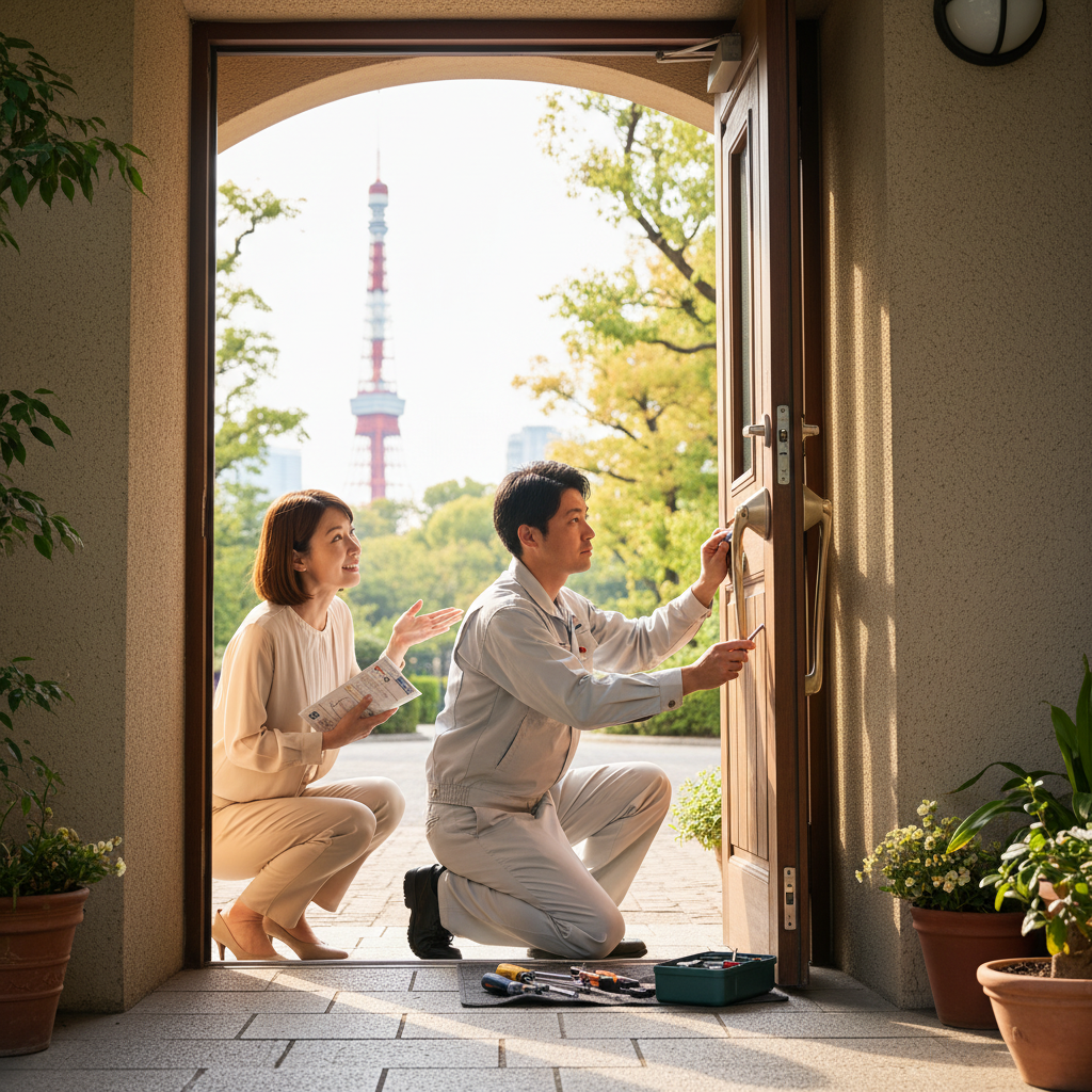 東京都港区芝公園でドア修理業者選び・失敗回避