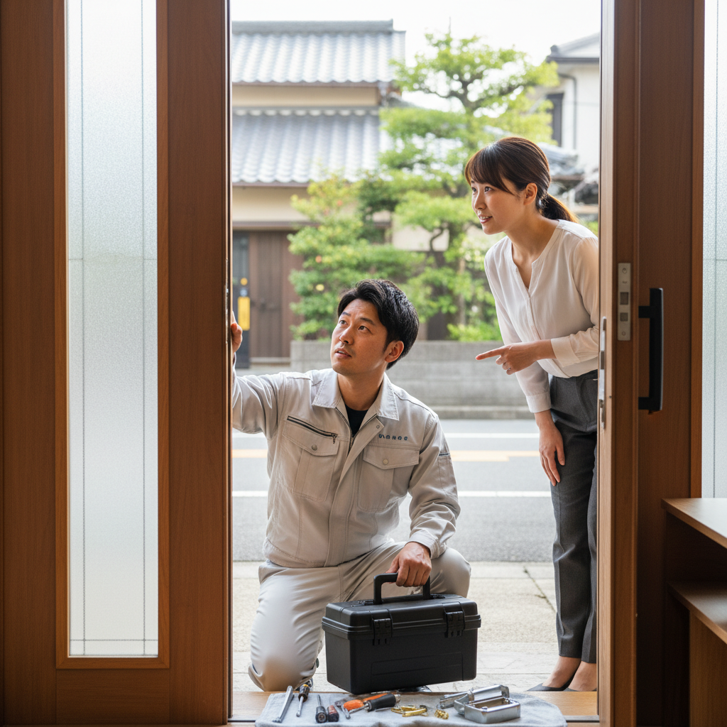 東京都国立市東でのドア修理業者選びと失敗回避