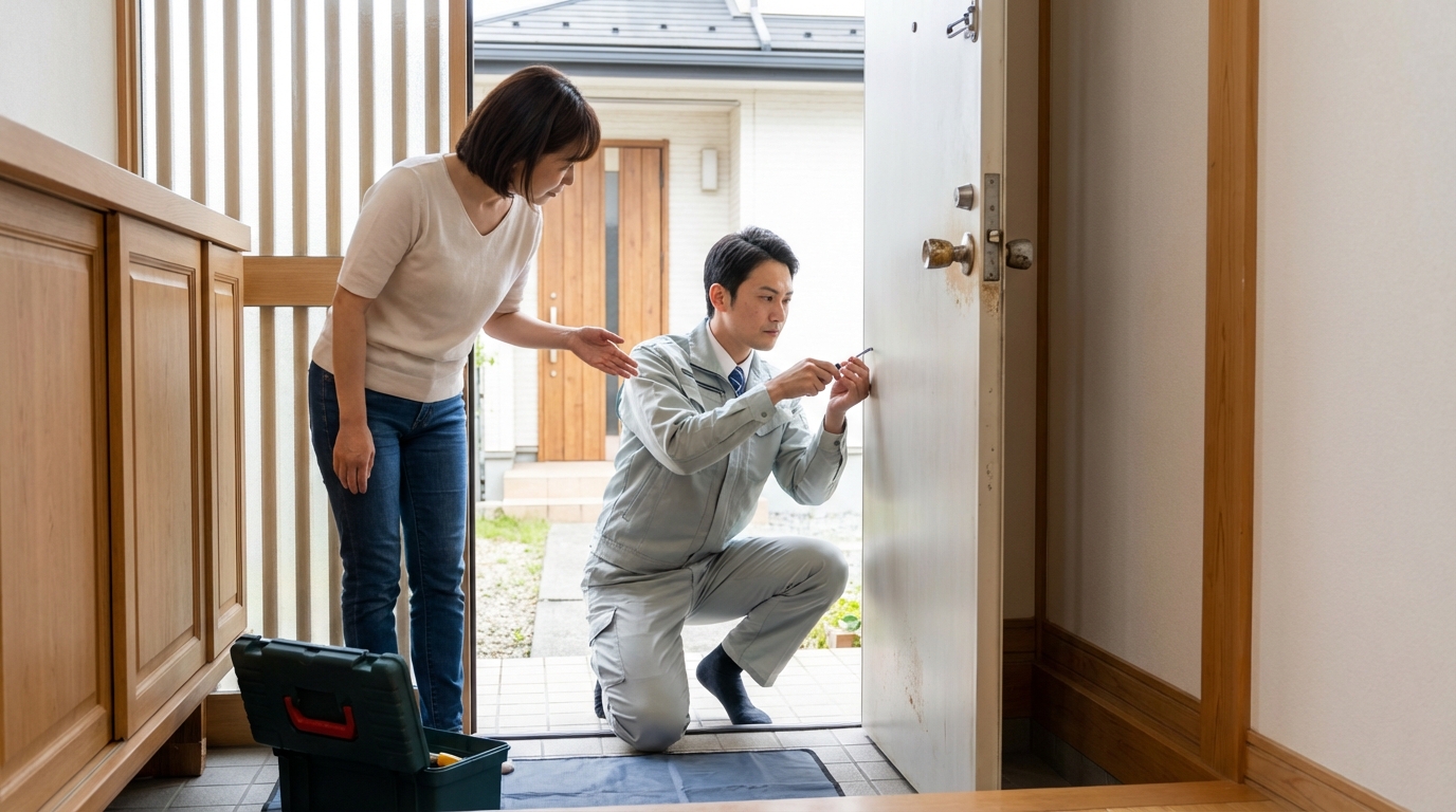 業者選び・失敗回避｜埼玉県さいたま市中央区のドア修理