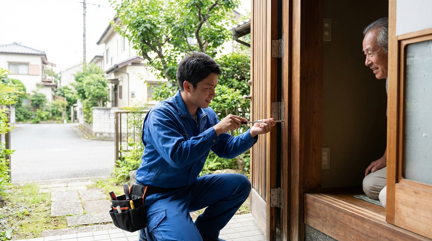 埼玉県ふじみ野市でドア修理業者選び・失敗回避のポイント