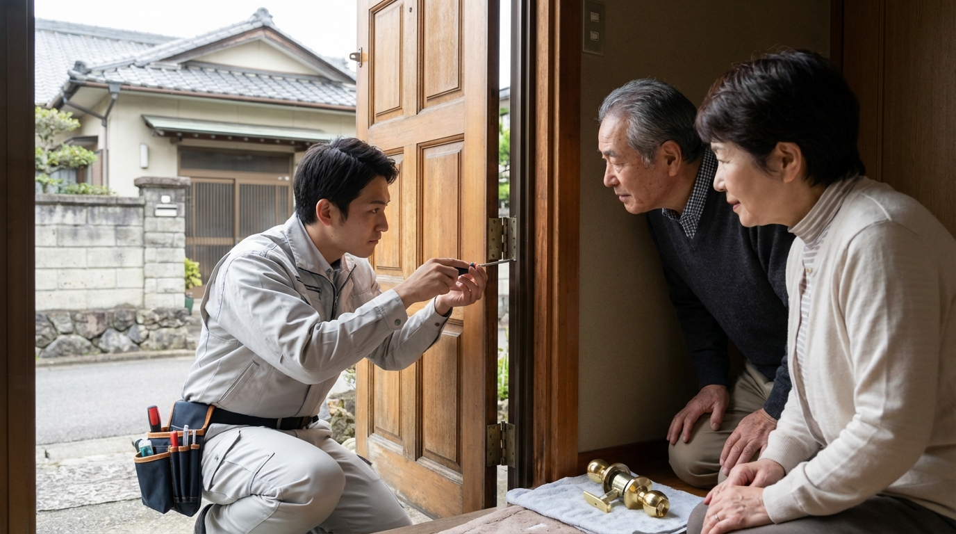 埼玉県越生町で安心してドア修理業者を選ぶには？失敗しないために