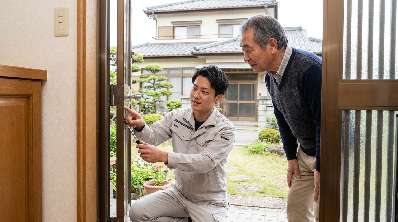 埼玉県松伏町でドア修理業者選び！失敗しないためのポイント