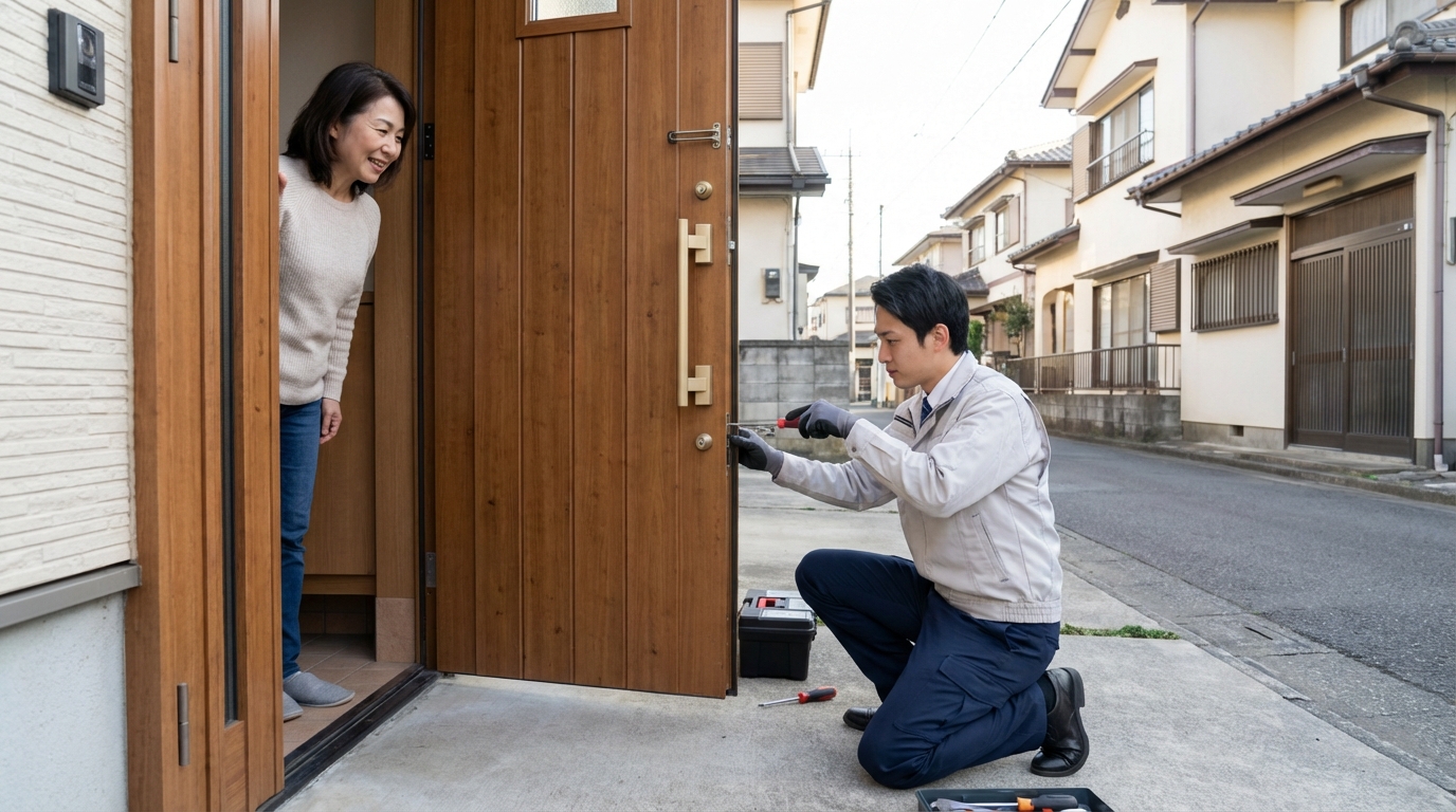 埼玉県新座市でドア修理業者選び・失敗回避:後悔しないために