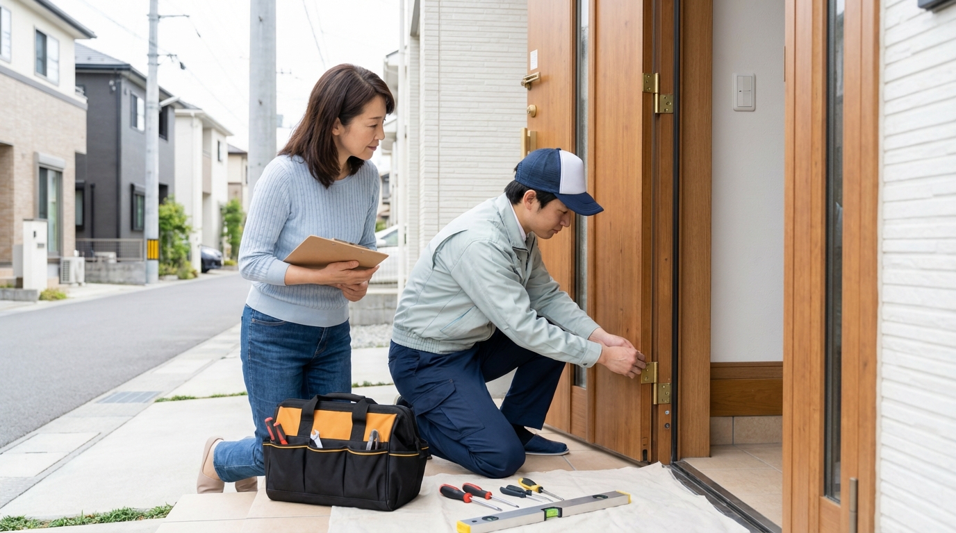 本庄市でドア修理業者選びのコツ｜失敗しないための注意点