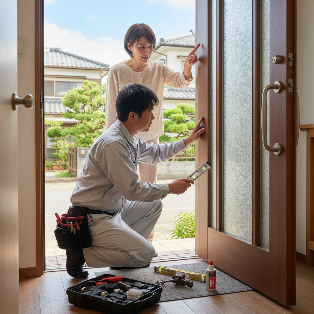 神奈川県茅ヶ崎市でドア修理業者選びと失敗回避のポイント