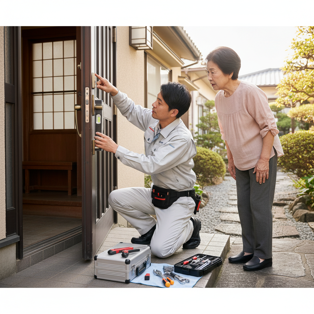 神奈川県座間市でドア修理業者を選ぶコツと失敗しないための注意点