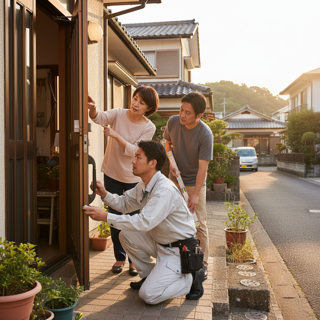 神奈川県大井町でドア修理業者選び・失敗回避