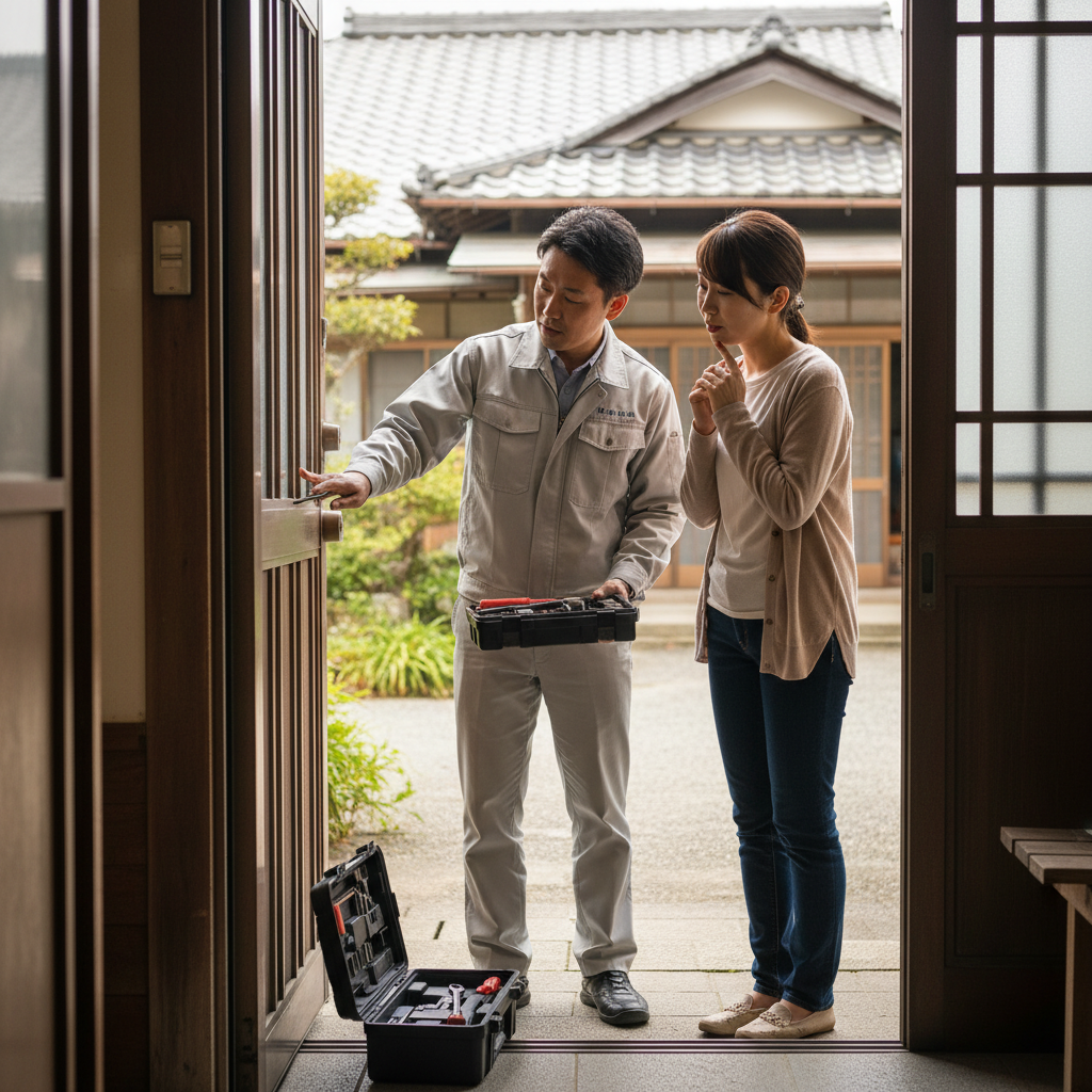 千葉県横芝光町でドア修理業者を選ぶコツと失敗しないために