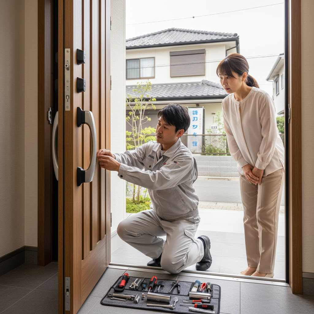 千葉県大網白里市でのドア修理 業者選びと失敗回避のポイント