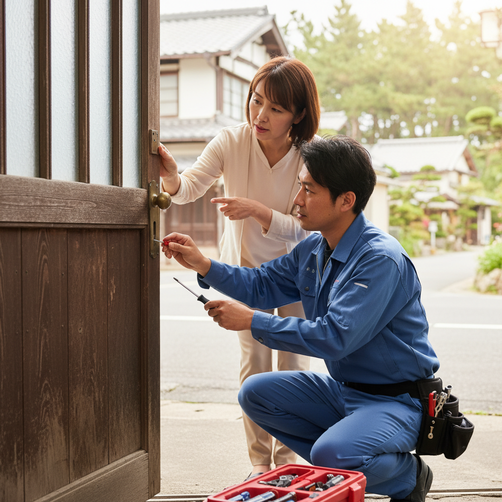 千葉県長生村でドア修理業者選び・失敗回避のポイント