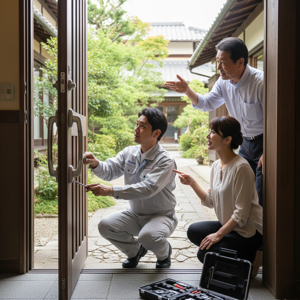 千葉県長南町でドア修理業者選び！失敗しないためのポイント