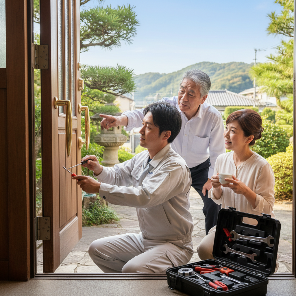 千葉県長柄町のドア修理業者選びと失敗回避のコツ